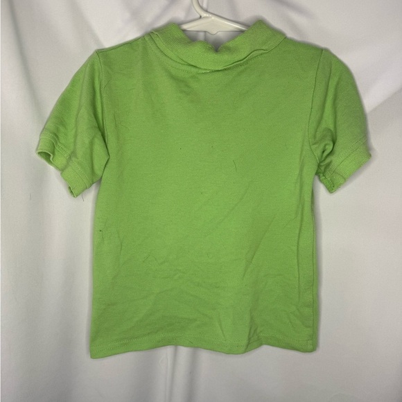 Boys Toddler Green Polo Shirt for Kids - Picture 2 of 3